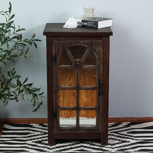 Manuel Mirror Small Console 1 Door Accent Cabinet By Millwood Pines